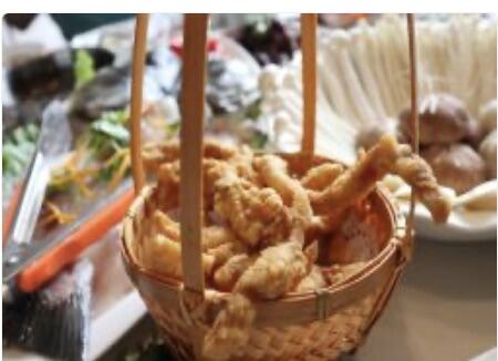 现炸酥肉